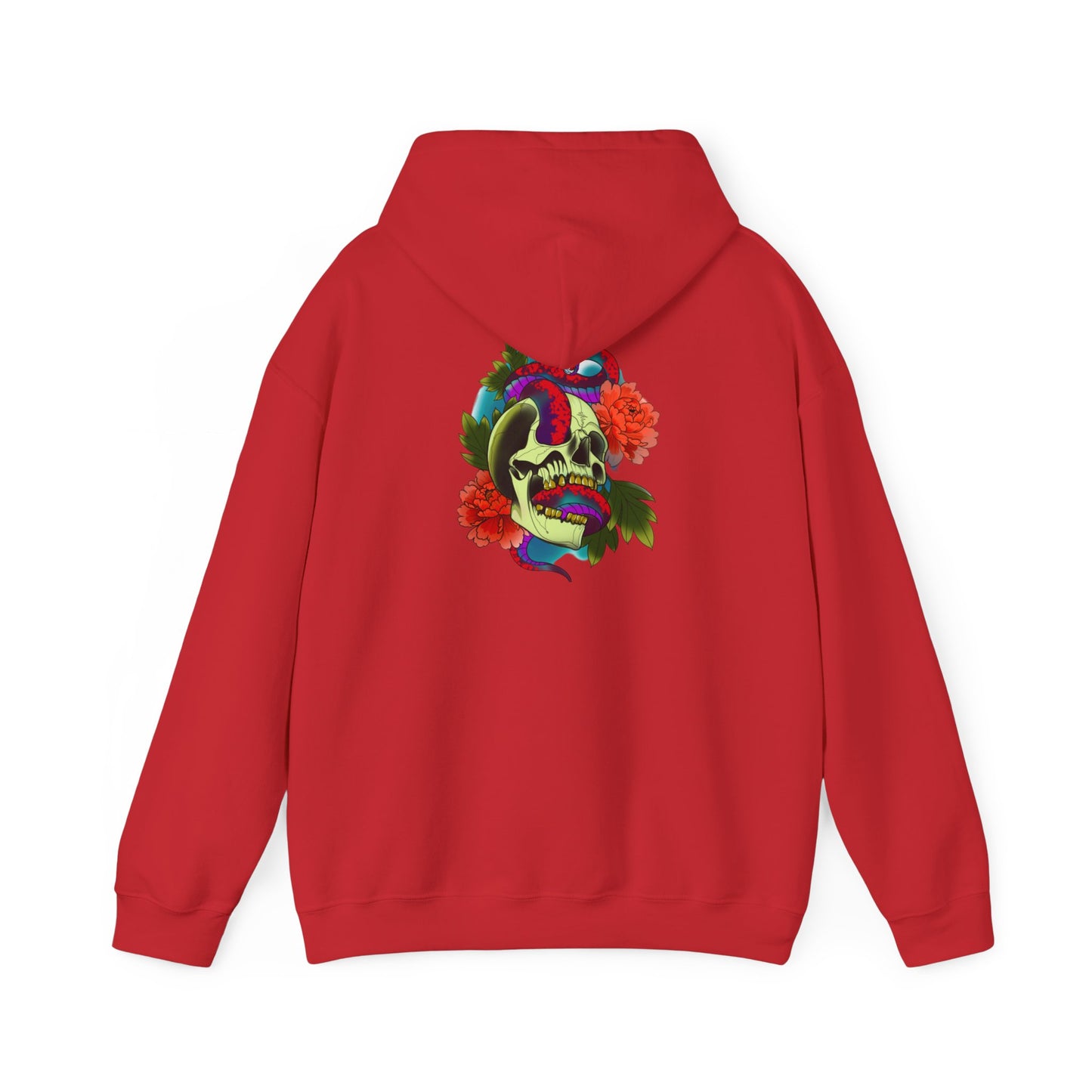 Skull and snake Hooded Sweatshirt